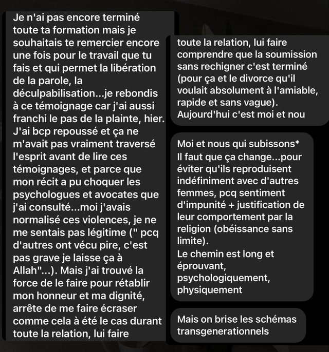 Témoignage