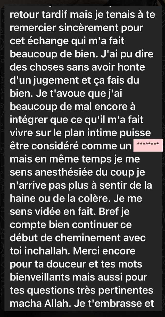 Témoignage