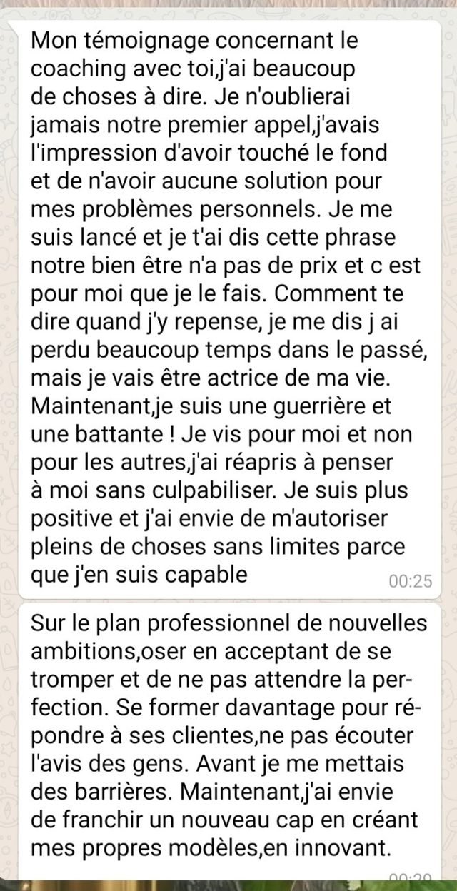 Témoignage