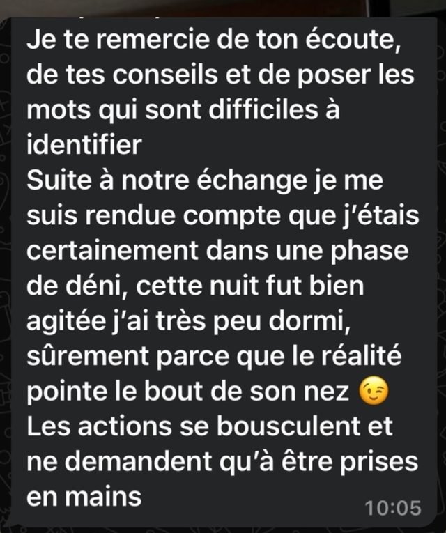 Témoignage