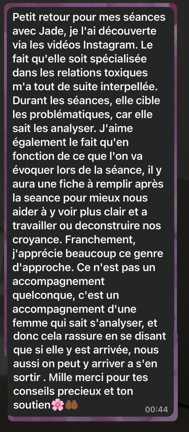 Témoignage