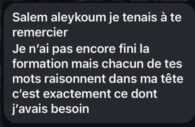 Témoignage