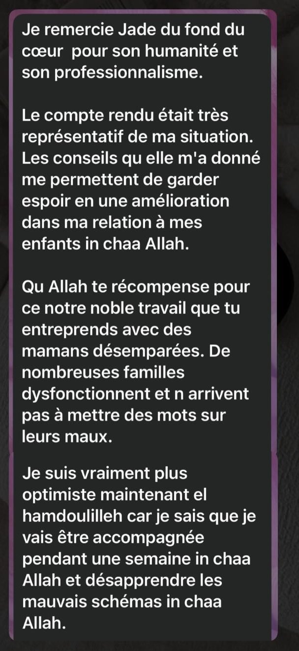 Témoignage