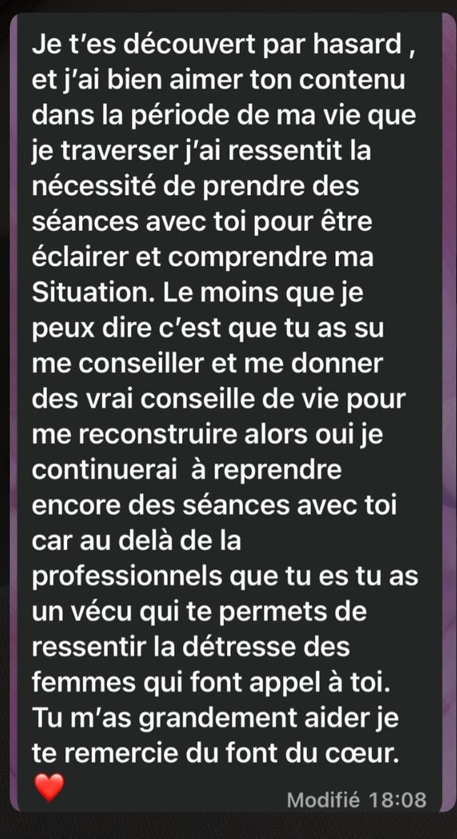 Témoignage