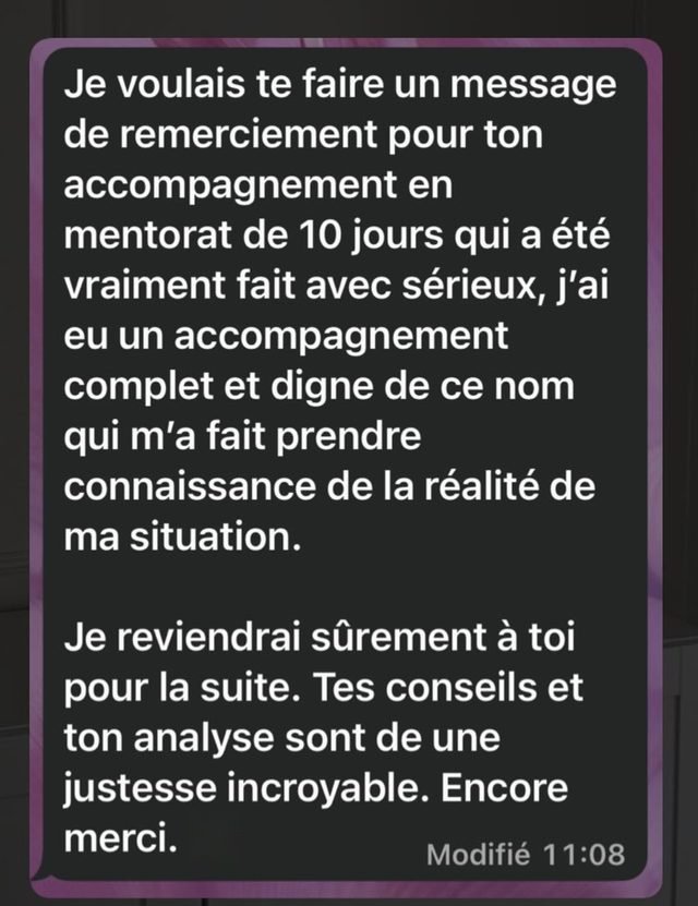 Témoignage